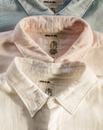 Kato Gauze Ripper Shirt White-Men's Shirts-Brooklyn-Vancouver-Yaletown-Canada