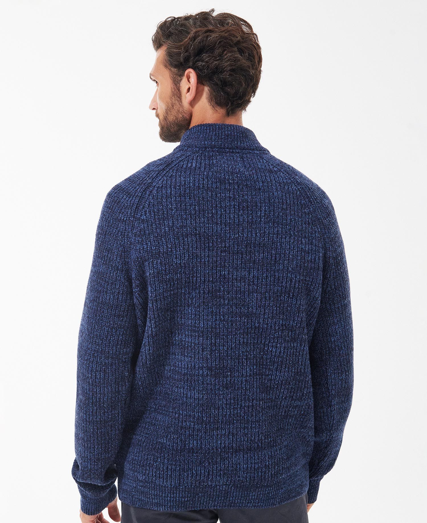 Barbour Sweater Horseford Half Zip Navy-Men's Sweaters-Brooklyn-Vancouver-Yaletown-Canada