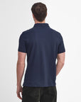 Barbour Tee Shirt Lightweight Polo Navy-Men's T-Shirts-Brooklyn-Vancouver-Yaletown-Canada