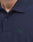 Barbour Tee Shirt Lightweight Polo Navy-Men's T-Shirts-Brooklyn-Vancouver-Yaletown-Canada