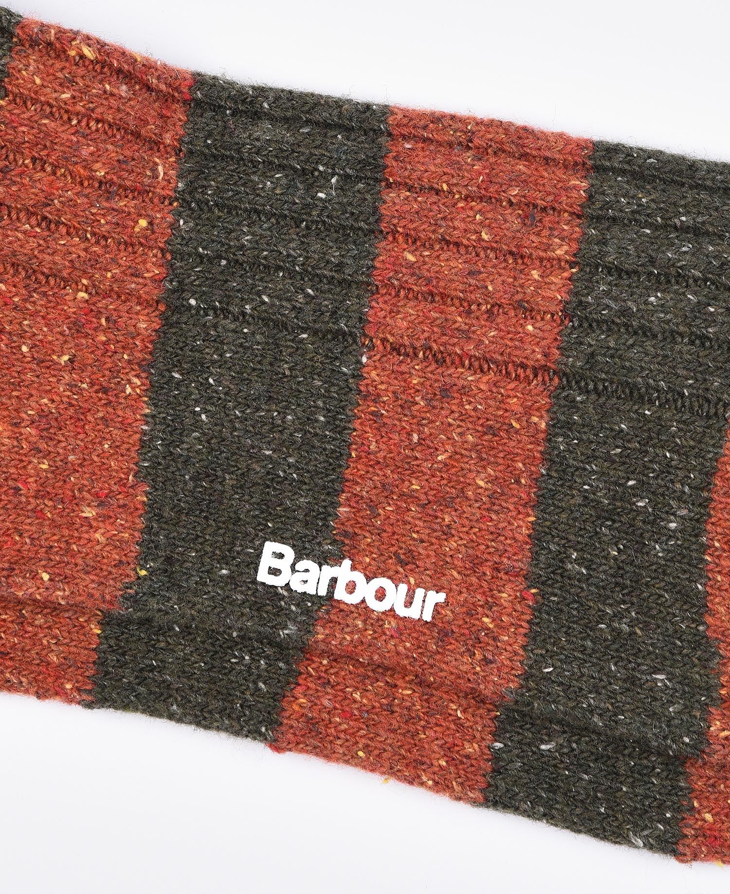 Barbour Accessories Houghton Striped Socks Red Cranberry-Men's Accessories-Brooklyn-Vancouver-Yaletown-Canada