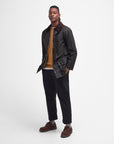 Barbour Coat Classic Beaufort Wax Olive-Men's Coats-Brooklyn-Vancouver-Yaletown-Canada