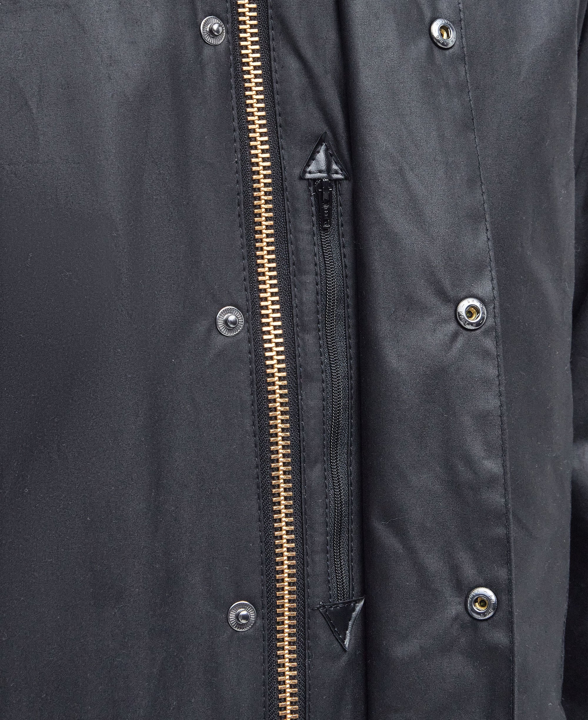 Barbour Beaufort Waxed Jacket - Black-Men&#39;s Coats-Brooklyn-Vancouver-Yaletown-Canada