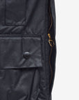 Barbour Beaufort Waxed Jacket - Black-Men's Coats-Brooklyn-Vancouver-Yaletown-Canada