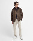 Barbour Bedale Wax Coat - Bark-Men's Coats-Brooklyn-Vancouver-Yaletown-Canada