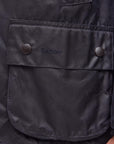 Barbour Bedale Wax Coat - Navy-Men's Coats-Brooklyn-Vancouver-Yaletown-Canada