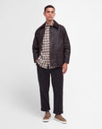 Barbour Bedale Wax Coat - Rustic-Men's Coats-Brooklyn-Vancouver-Yaletown-Canada