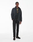 Barbour Coat Sapper Wax Black-Men's Coats-Brooklyn-Vancouver-Yaletown-Canada