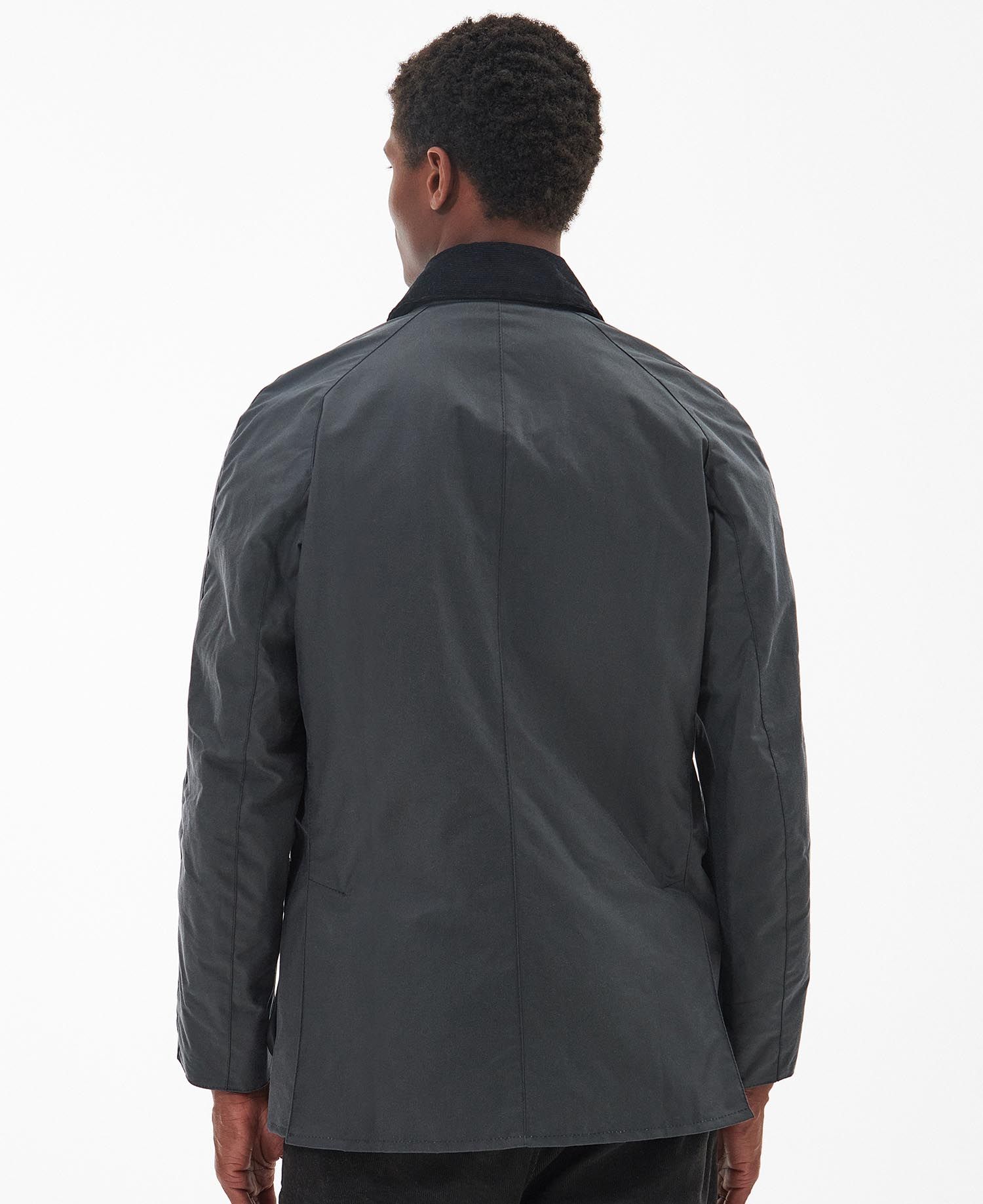 Barbour Coat Ashby Wax Grey-Men's Coats-Brooklyn-Vancouver-Yaletown-Canada