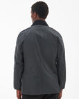 Barbour Coat Ashby Wax Grey-Men's Coats-Brooklyn-Vancouver-Yaletown-Canada