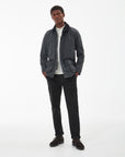 Barbour Coat Ashby Wax Grey-Men's Coats-Brooklyn-Vancouver-Yaletown-Canada