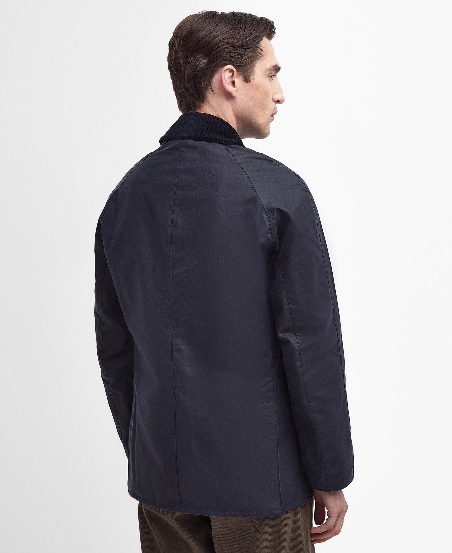 Barbour Coat Ashby Wax Navy-Men's Coats-Brooklyn-Vancouver-Yaletown-Canada