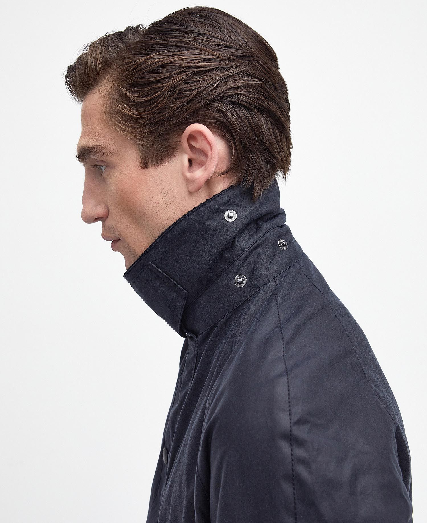 Barbour Coat Ashby Wax Navy-Men&#39;s Coats-Brooklyn-Vancouver-Yaletown-Canada