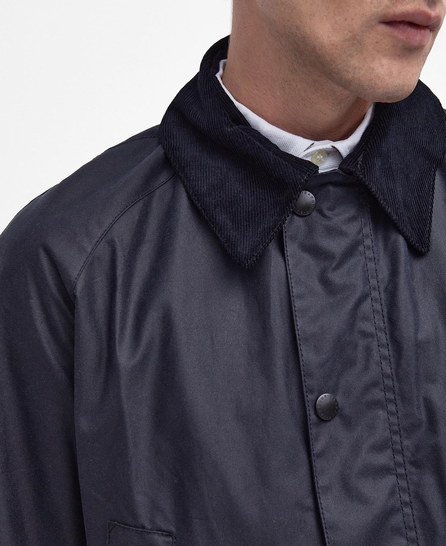 Barbour Coat Ashby Wax Navy-Men&#39;s Coats-Brooklyn-Vancouver-Yaletown-Canada