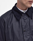 Barbour Coat Ashby Wax Navy-Men's Coats-Brooklyn-Vancouver-Yaletown-Canada