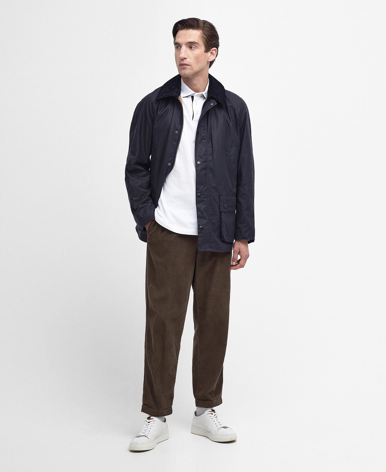 Barbour Coat Ashby Wax Navy-Men&#39;s Coats-Brooklyn-Vancouver-Yaletown-Canada