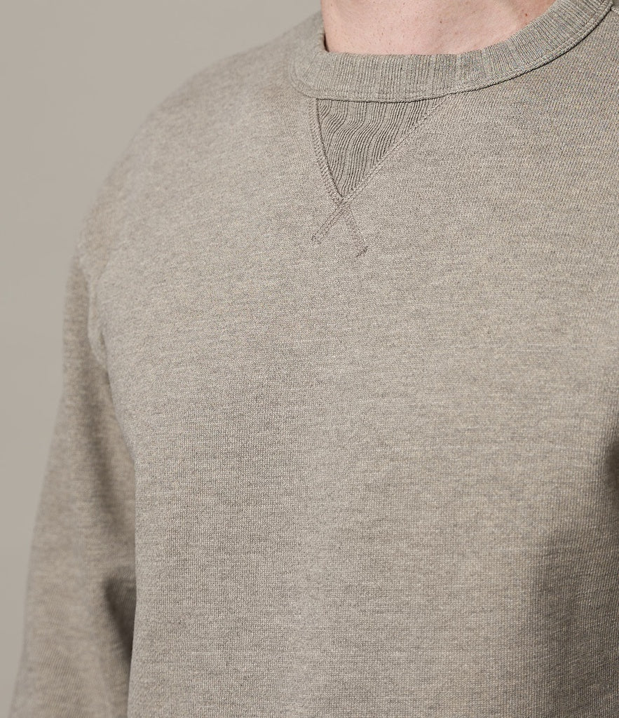 Merz Sweatshirt 19 Oz Relaxed Fit Grey Melange Vintage-Men&#39;s Sweatshirts-Brooklyn-Vancouver-Yaletown-Canada