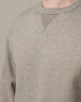 Merz Sweatshirt 19 Oz Relaxed Fit Grey Melange Vintage-Men's Sweatshirts-Brooklyn-Vancouver-Yaletown-Canada