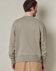 Merz Sweatshirt 19 Oz Relaxed Fit Grey Melange Vintage-Men's Sweatshirts-Brooklyn-Vancouver-Yaletown-Canada