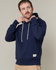 Merz Hoodie 19 Oz Relaxed Fit Dark Navy-Men's Sweatshirts-Brooklyn-Vancouver-Yaletown-Canada