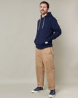 Merz Hoodie 19 Oz Relaxed Fit Dark Navy-Men's Sweatshirts-Brooklyn-Vancouver-Yaletown-Canada