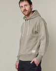 Merz Hoodie 19 Oz Relaxed Fit Grey Melange Vintage-Men's Sweatshirts-Brooklyn-Vancouver-Yaletown-Canada