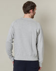 Merz Sweatshirt 10.6 Oz Relaxed Fit Grey Melange-Men's Sweatshirts-Brooklyn-Vancouver-Yaletown-Canada