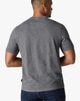 34 Heritage Slub Crew Neck Tee Winter Grey FW23-Men's T-Shirts-Yaletown-Vancouver-Surrey-Canada