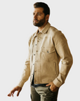 Kato The Blade Jacket Raw Beige-Men's Jackets-Brooklyn-Vancouver-Yaletown-Canada