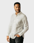 Kato Gauze Ripper Shirt White-Men's Shirts-Brooklyn-Vancouver-Yaletown-Canada