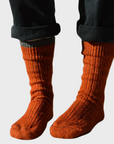 Peregrine Accessory Boot Socks Orange-Men's Accessories-Brooklyn-Vancouver-Yaletown-Canada