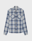 Peregrine Jacket Blunt Overshirt Blue Check-Men's Jackets-Brooklyn-Vancouver-Yaletown-Canada