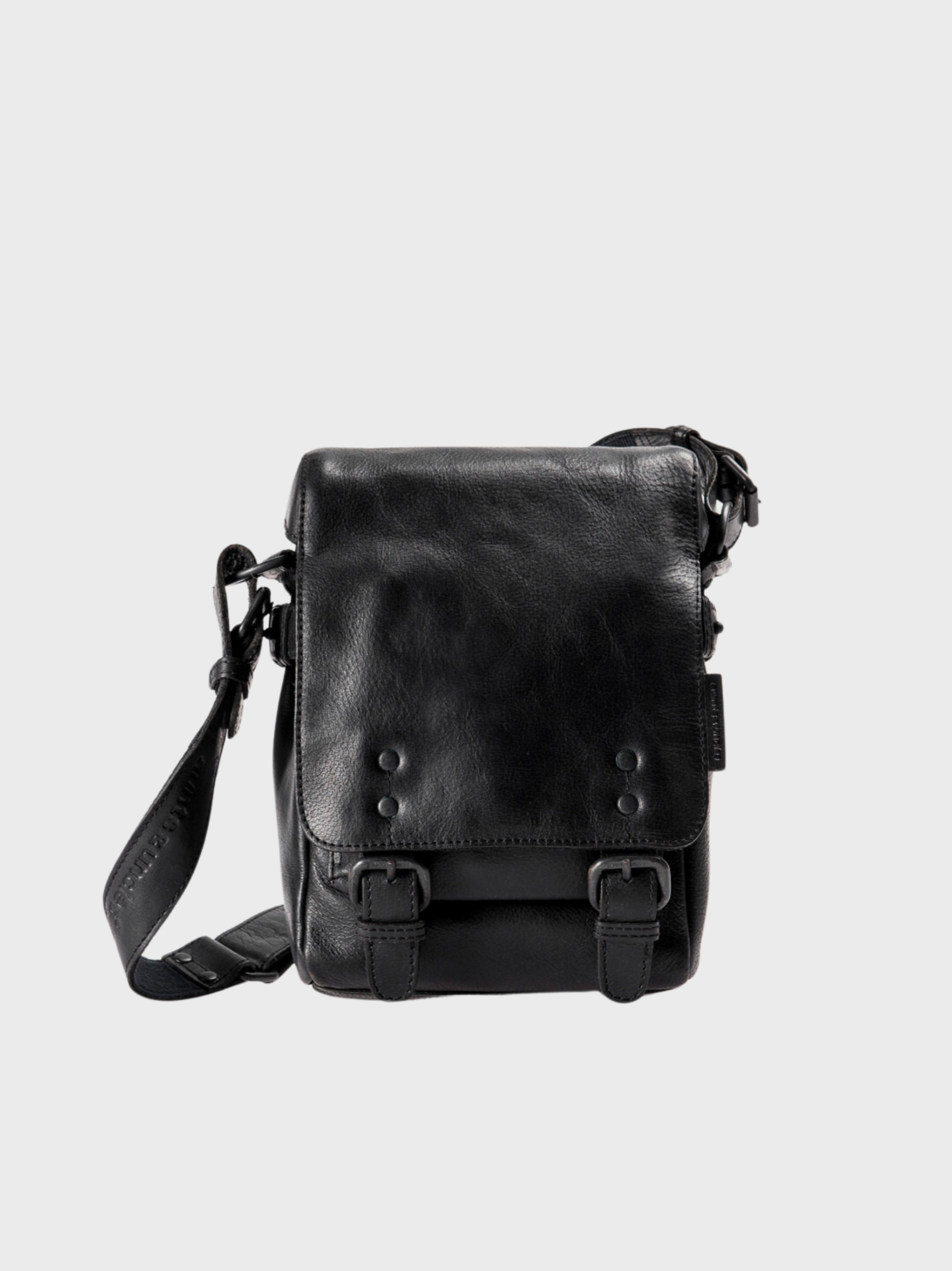 Aunts & Uncles Bags Boss Crossover Bag Black-Men's Bags-Brooklyn-Vancouver-Yaletown-Canada