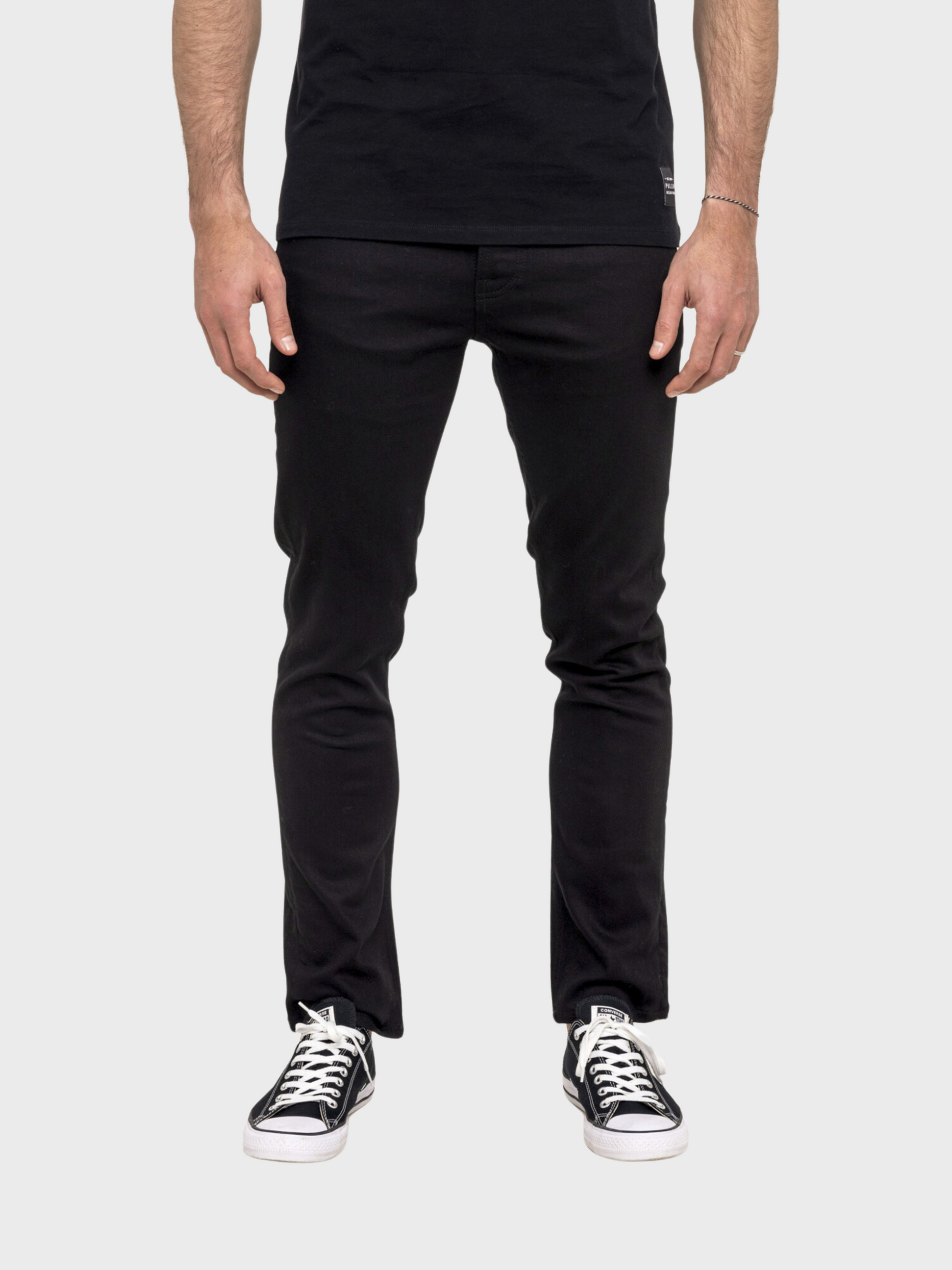 Pullin Pants Dening Classic Black-Men's Pants-Brooklyn-Vancouver-Yaletown-Canada