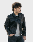 Kato Jacket The Blade 14 Oz Coated Black Raw-Men's Jackets-S-Brooklyn-Vancouver-Yaletown-Canada