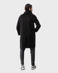 Palto Coat Marcello DBG Top Coat with Vest Nero-Men's Coats-Brooklyn-Vancouver-Yaletown-Canada