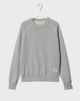 Merz Sweatshirt 10.6 Oz Relaxed Fit Grey Melange-Men's Sweatshirts-S-Brooklyn-Vancouver-Yaletown-Canada