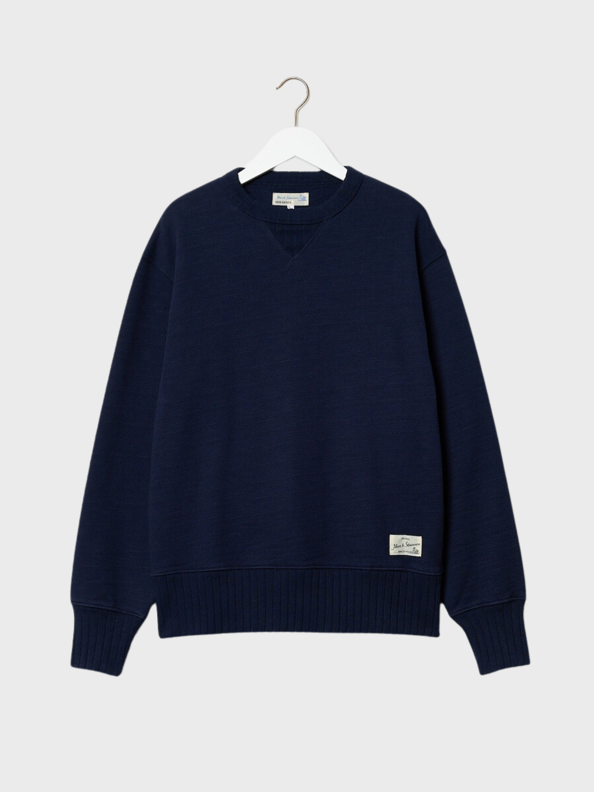 Merz Sweatshirt 19 Oz Relaxed Fit Dark Navy-Men&#39;s Sweatshirts-Brooklyn-Vancouver-Yaletown-Canada