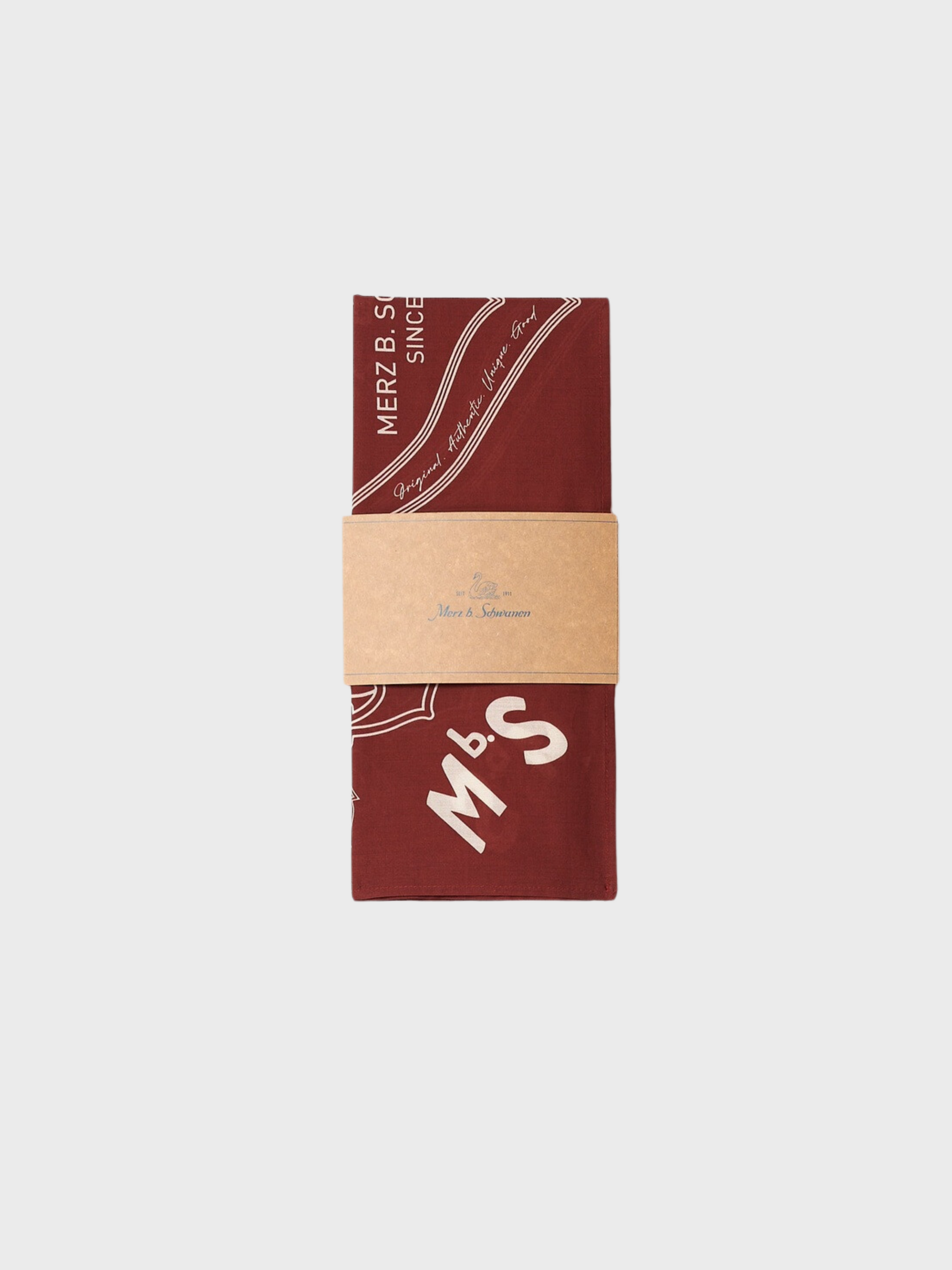 Merz Accessories Cotton Bandana Chestnut-Men's Accessories-Brooklyn-Vancouver-Yaletown-Canada