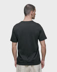 Merz T Shirt 5.5 Oz Classic Fit Deep Black-Men's T-Shirts-Brooklyn-Vancouver-Yaletown-Canada