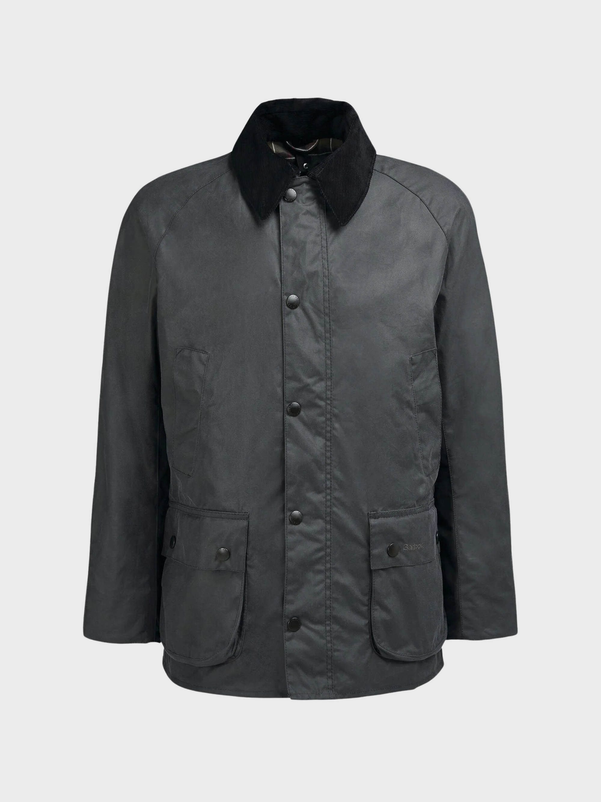 Barbour Coat Ashby Wax Grey-Men's Coats-Brooklyn-Vancouver-Yaletown-Canada