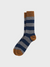 Barbour Accessories Houghton Striped Socks Grey Asphalt-Men's Accessories-Brooklyn-Vancouver-Yaletown-Canada