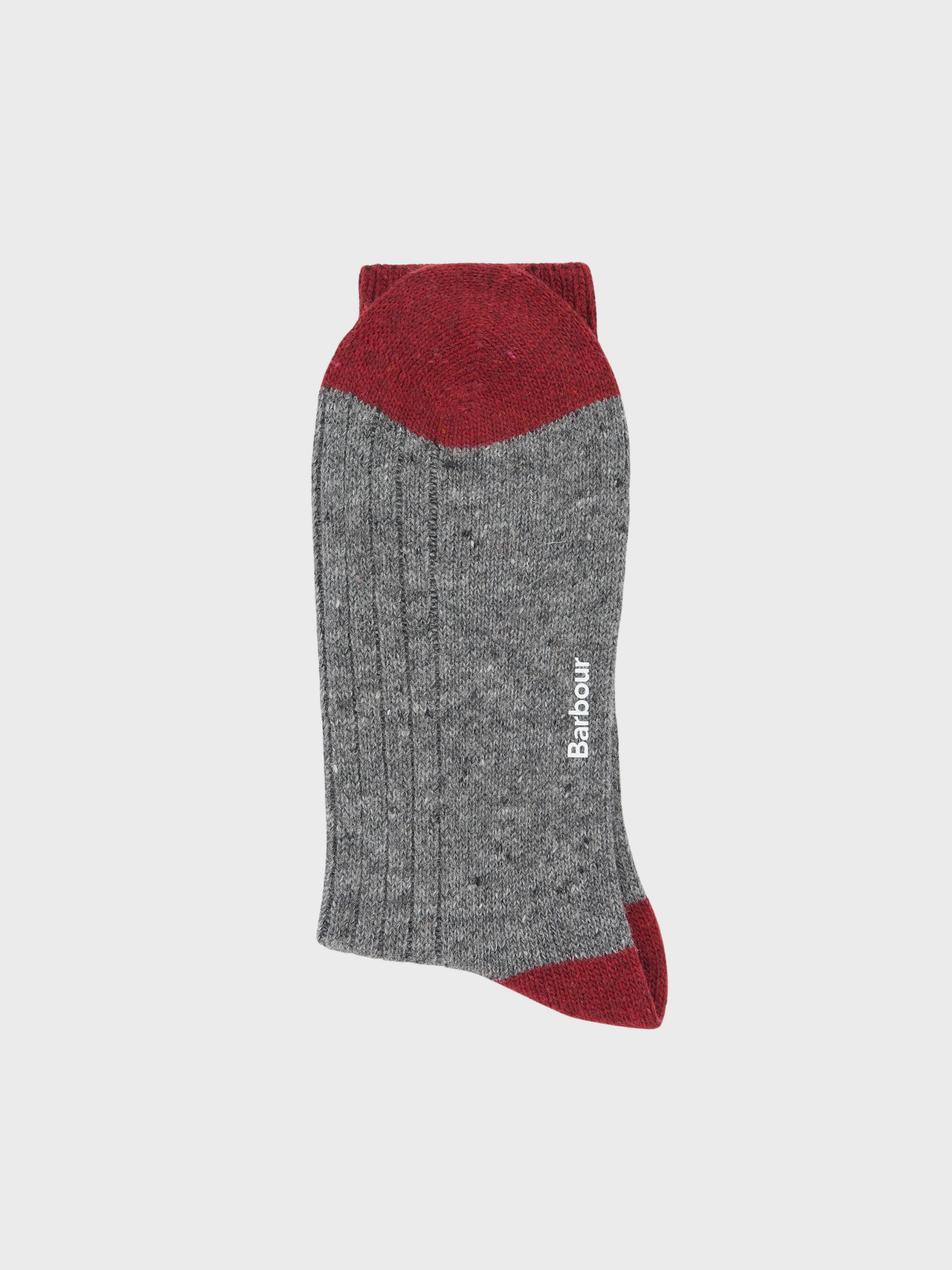 Barbour Accessories Houghton Socks Mid Grey-Men's Accessories-Brooklyn-Vancouver-Yaletown-Canada