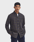 Barbour Shirt Lanark Tan11-Men's Shirts-Brooklyn-Vancouver-Yaletown-Canada