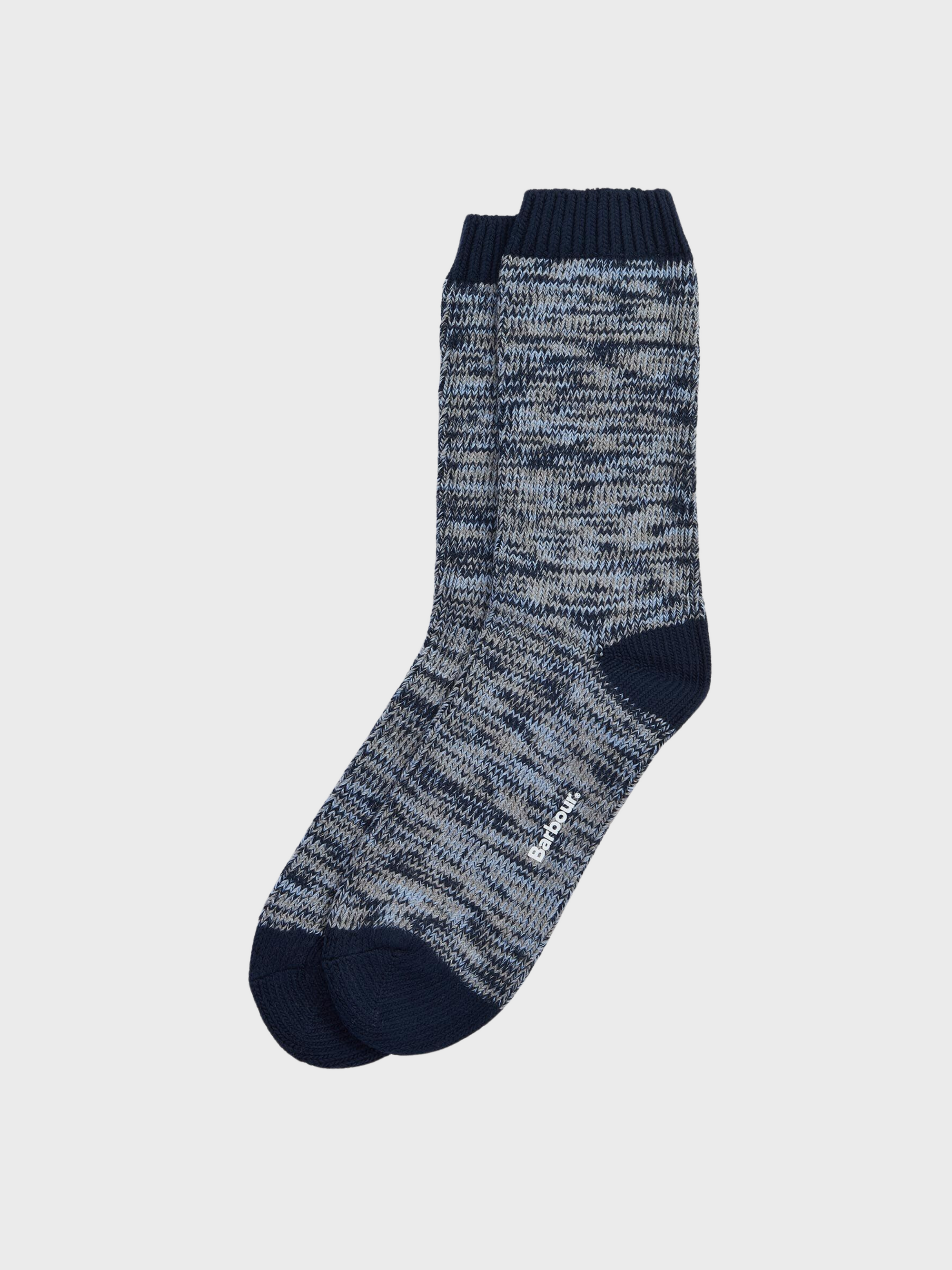 Barbour Accessory Bedrock Socks Navy-Men's Accessories-Brooklyn-Vancouver-Yaletown-Canada