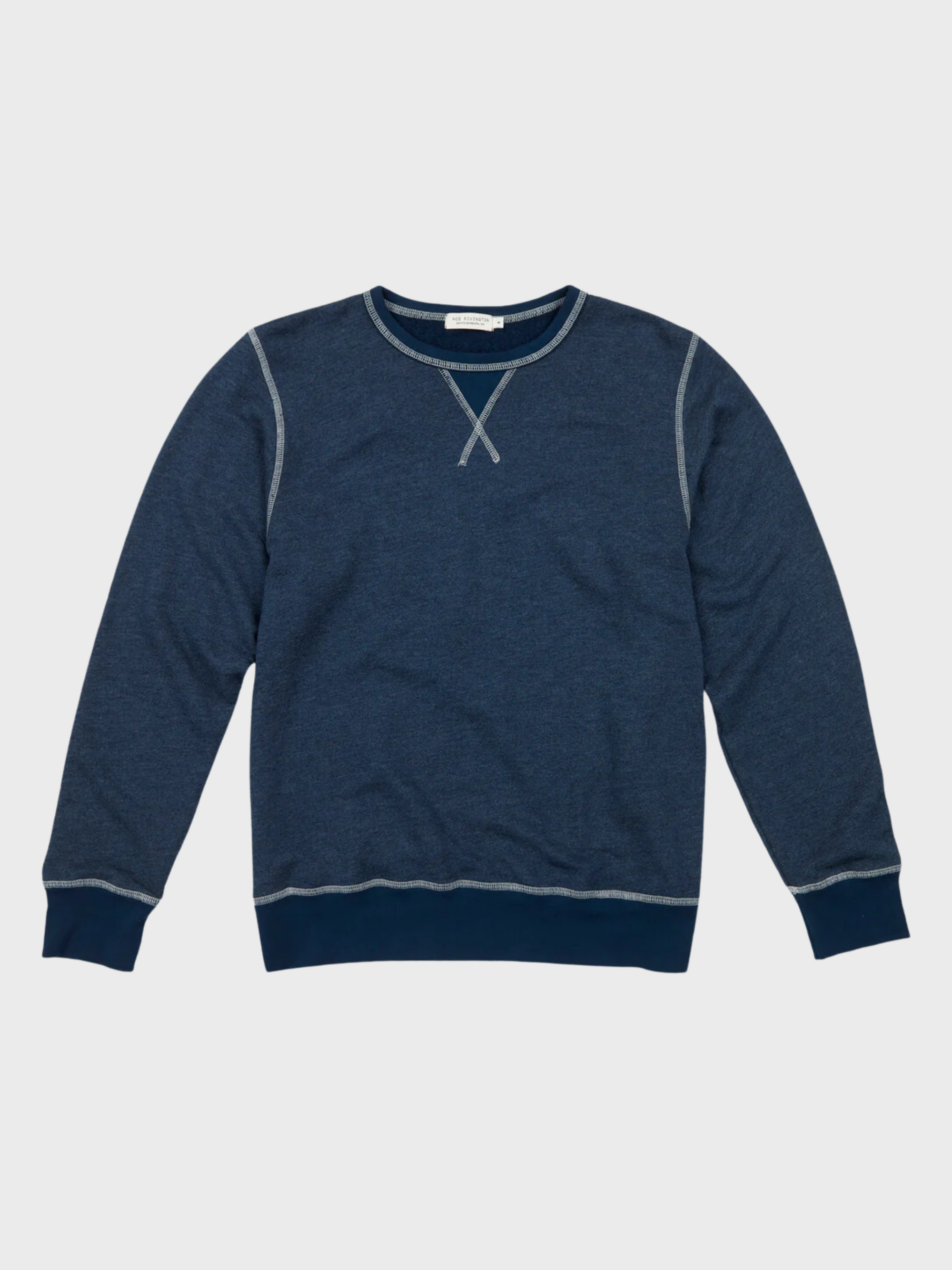 Ace Rivington Vintage Sweatshirt Navy Heather-Men's Sweatshirts-Brooklyn-Vancouver-Yaletown-Canada