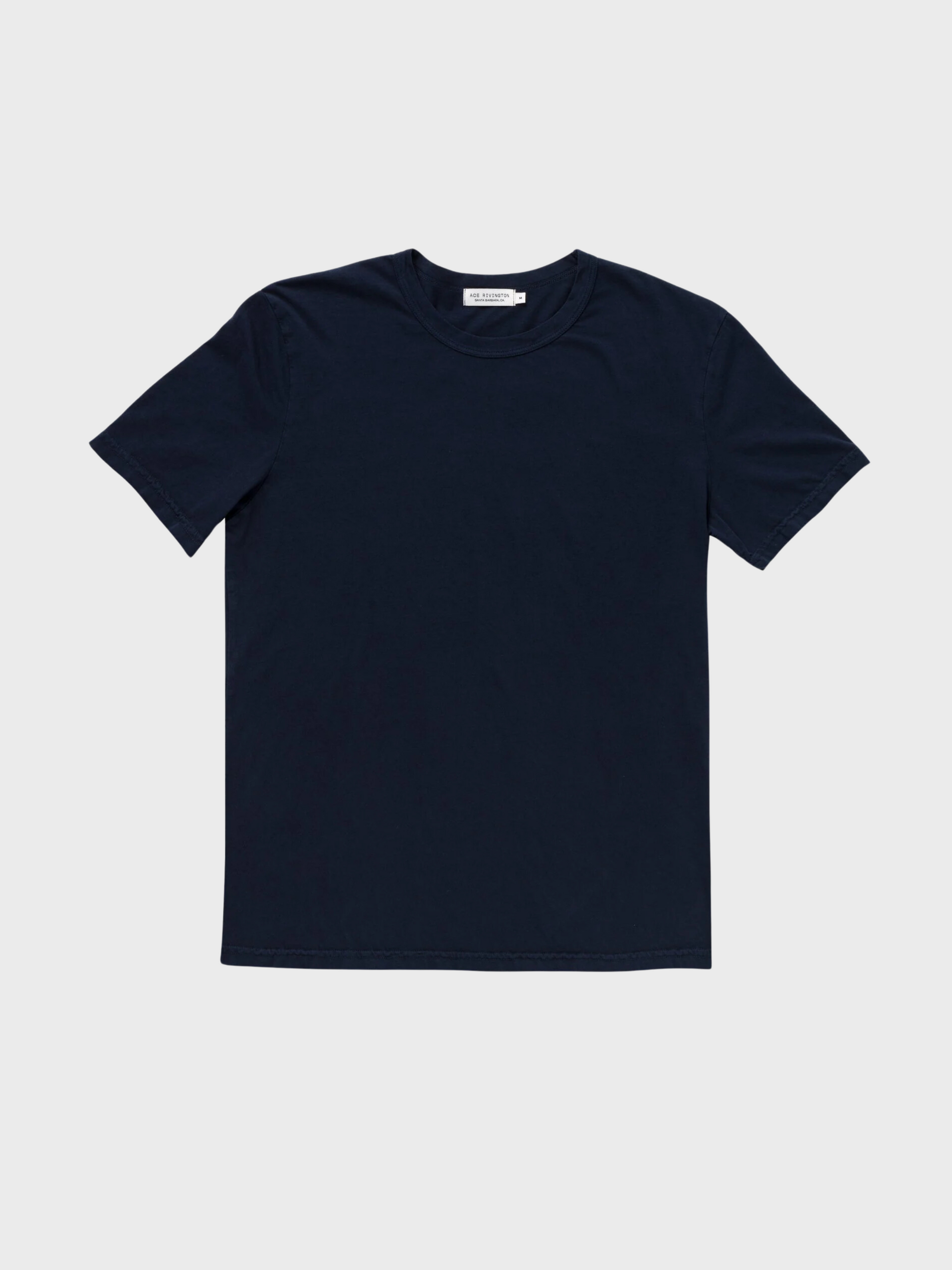 Ace Rivington Supima T Shirt SS Navy-Men's T-Shirts-Brooklyn-Vancouver-Yaletown-Canada