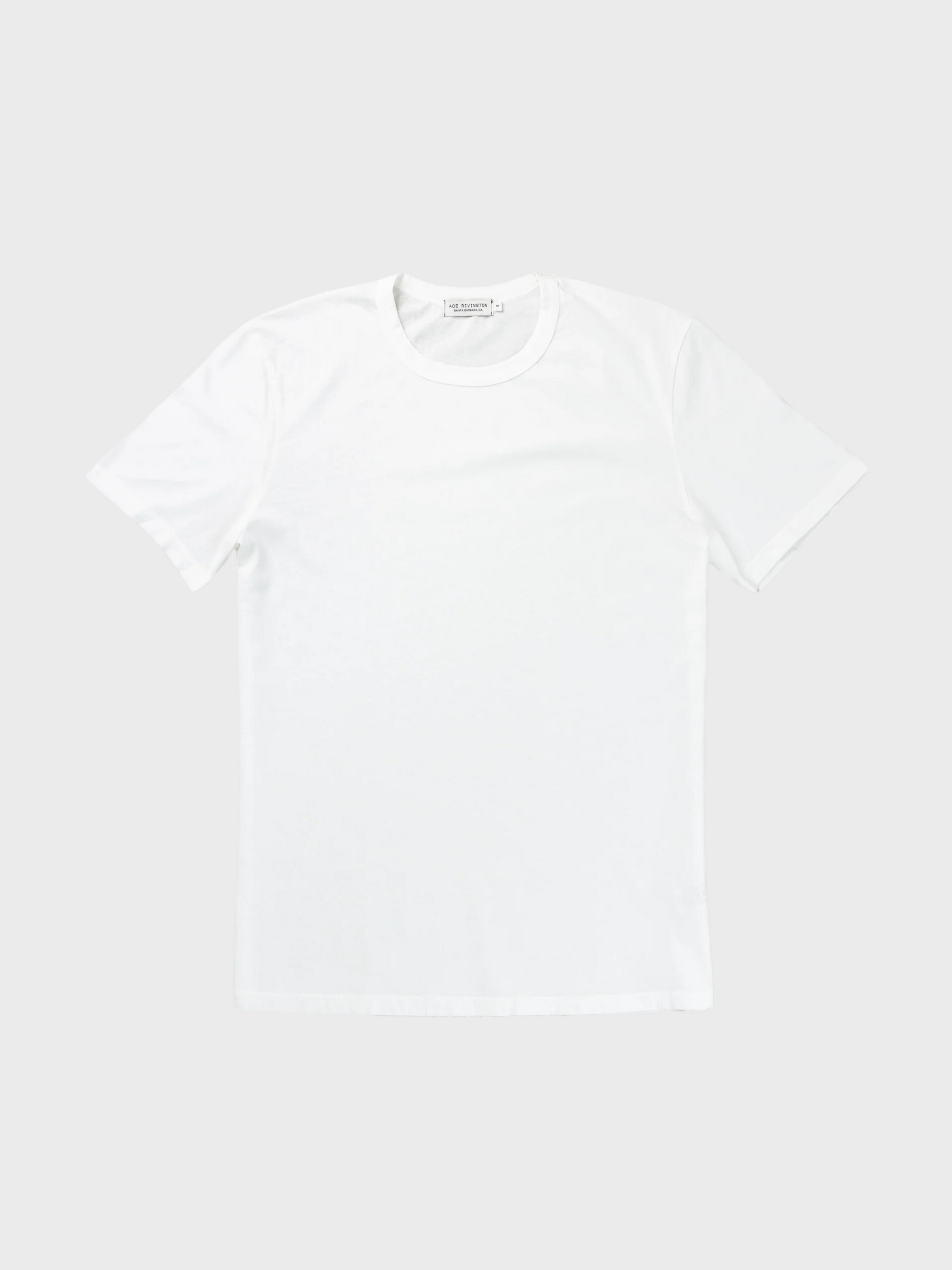 Ace Rivington Supima T Shirt SS Chalk-Men's T-Shirts-Brooklyn-Vancouver-Yaletown-Canada