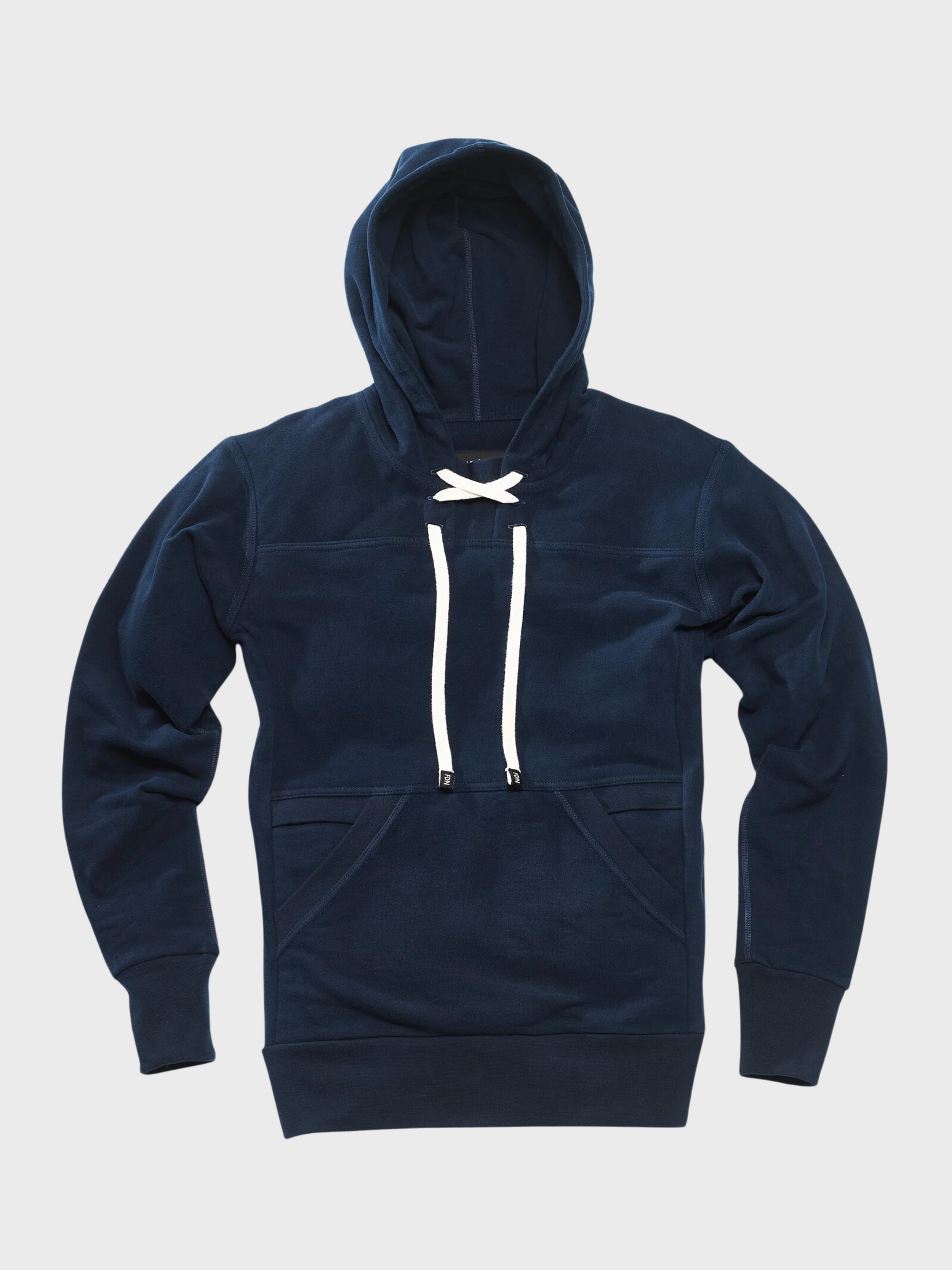 Frere Du Nord Winter Pullover Hoodie Navy-Men's Sweatshirts-Brooklyn-Vancouver-Yaletown-Canada