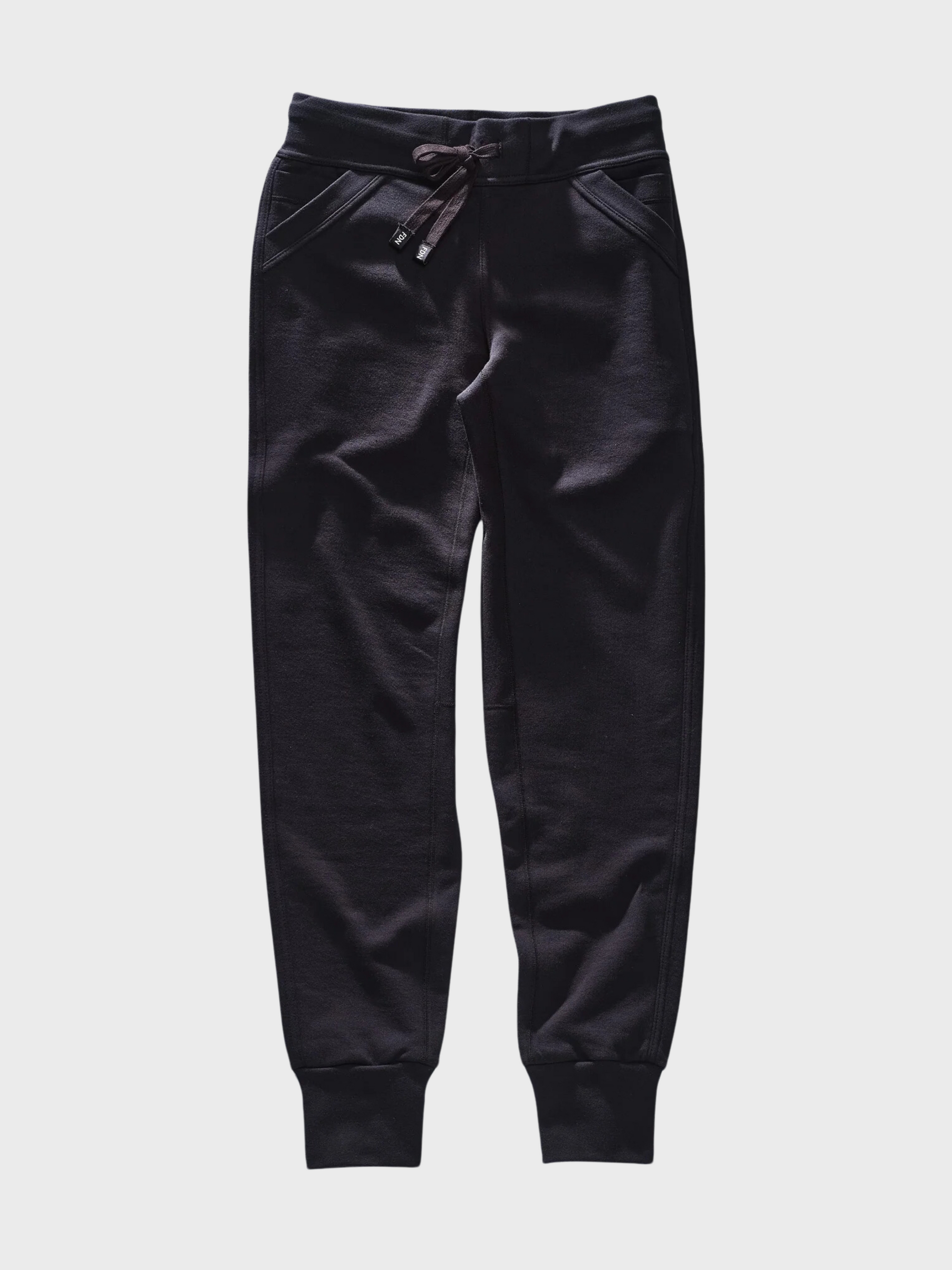 Frere Du Nord 4 Pocket Sweat Pant Black-Men's Pants-Brooklyn-Vancouver-Yaletown-Canada